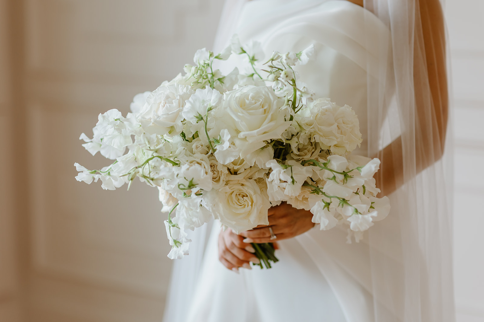 Champagne Bridal Bouquet