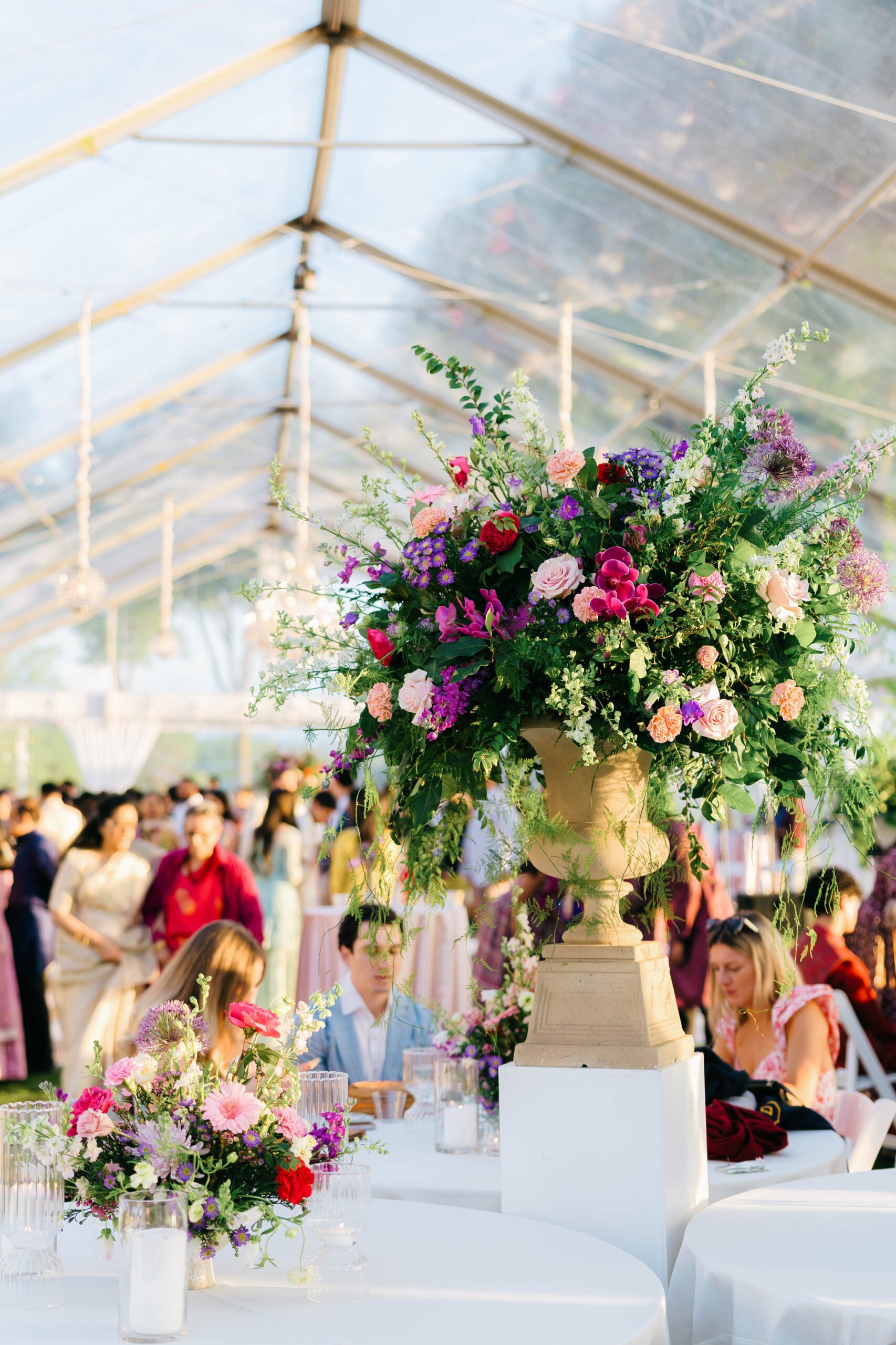 Garden party wedding