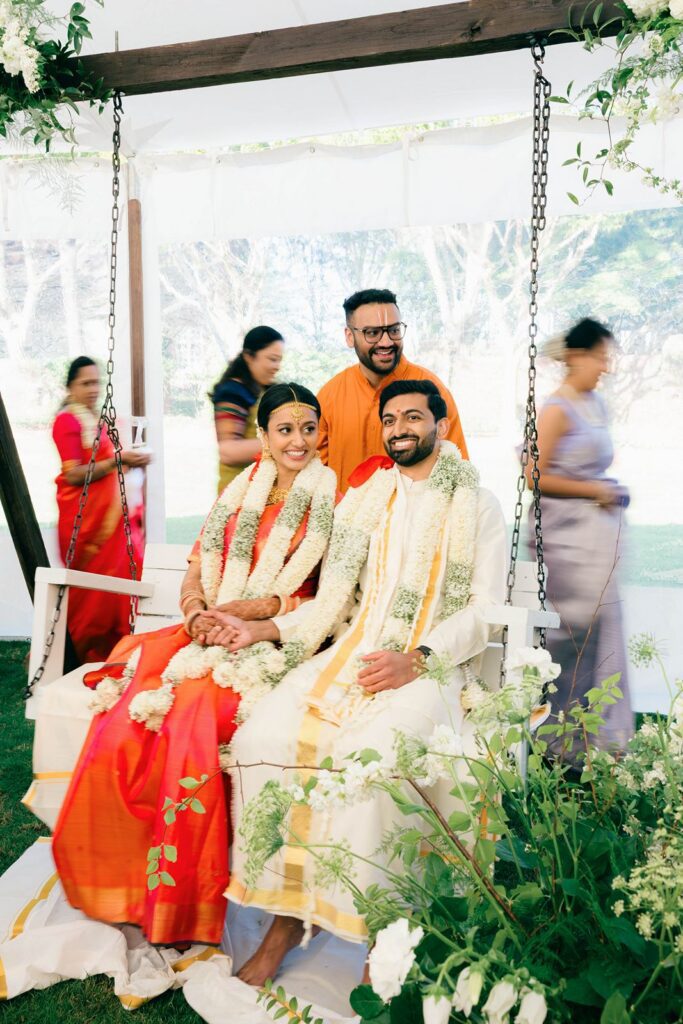 Swing during Indian ceremony