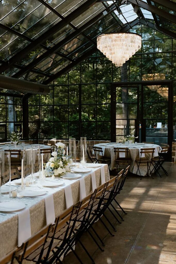 Morning glory farm glasshouse wedding venue