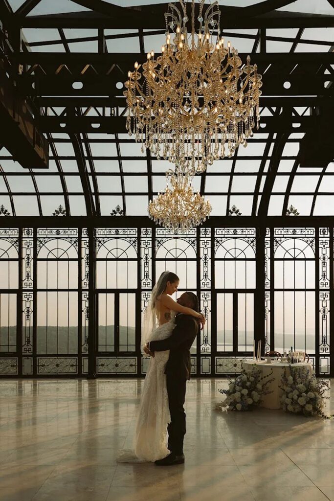 Greenhouse wedding venue in Alabama