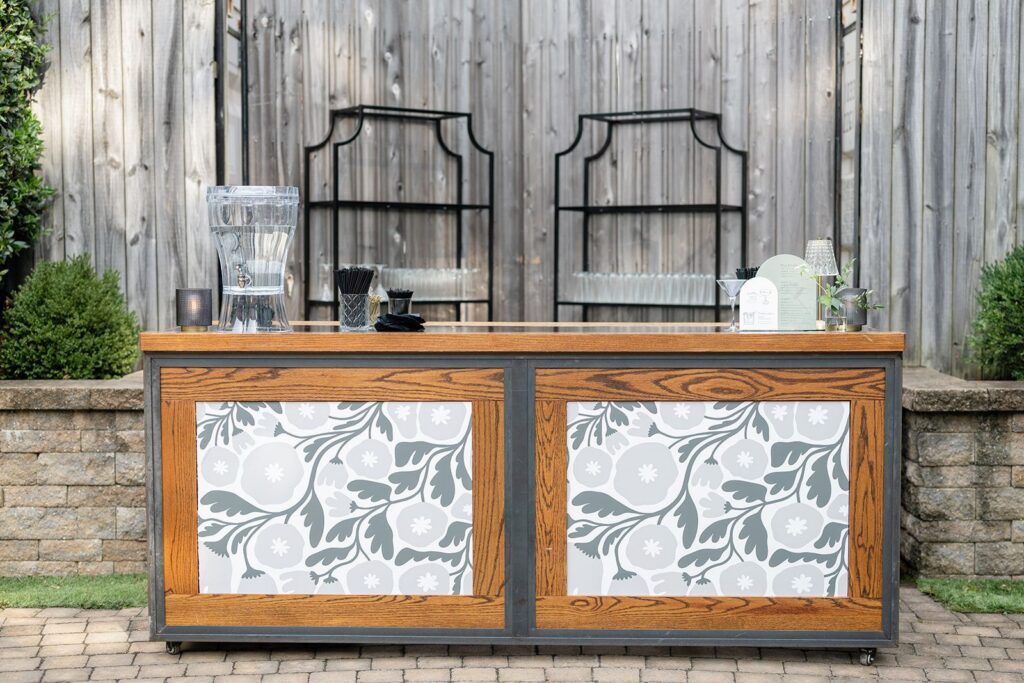 Outdoor bar at The Cookery