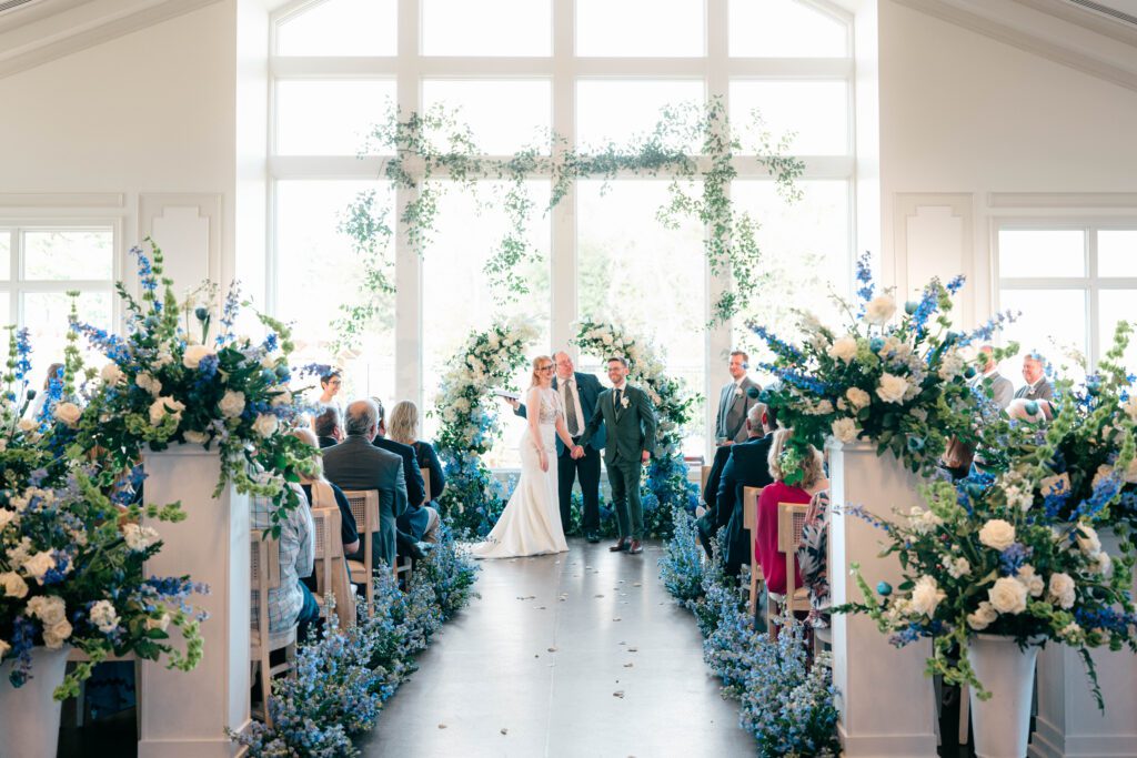 Ceremony in the great hall at Donovan Manor