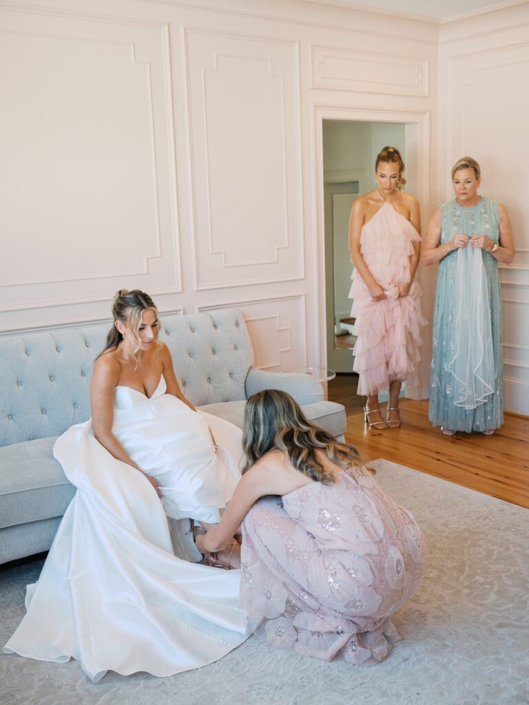 The bridal suite at Donovan Manor
